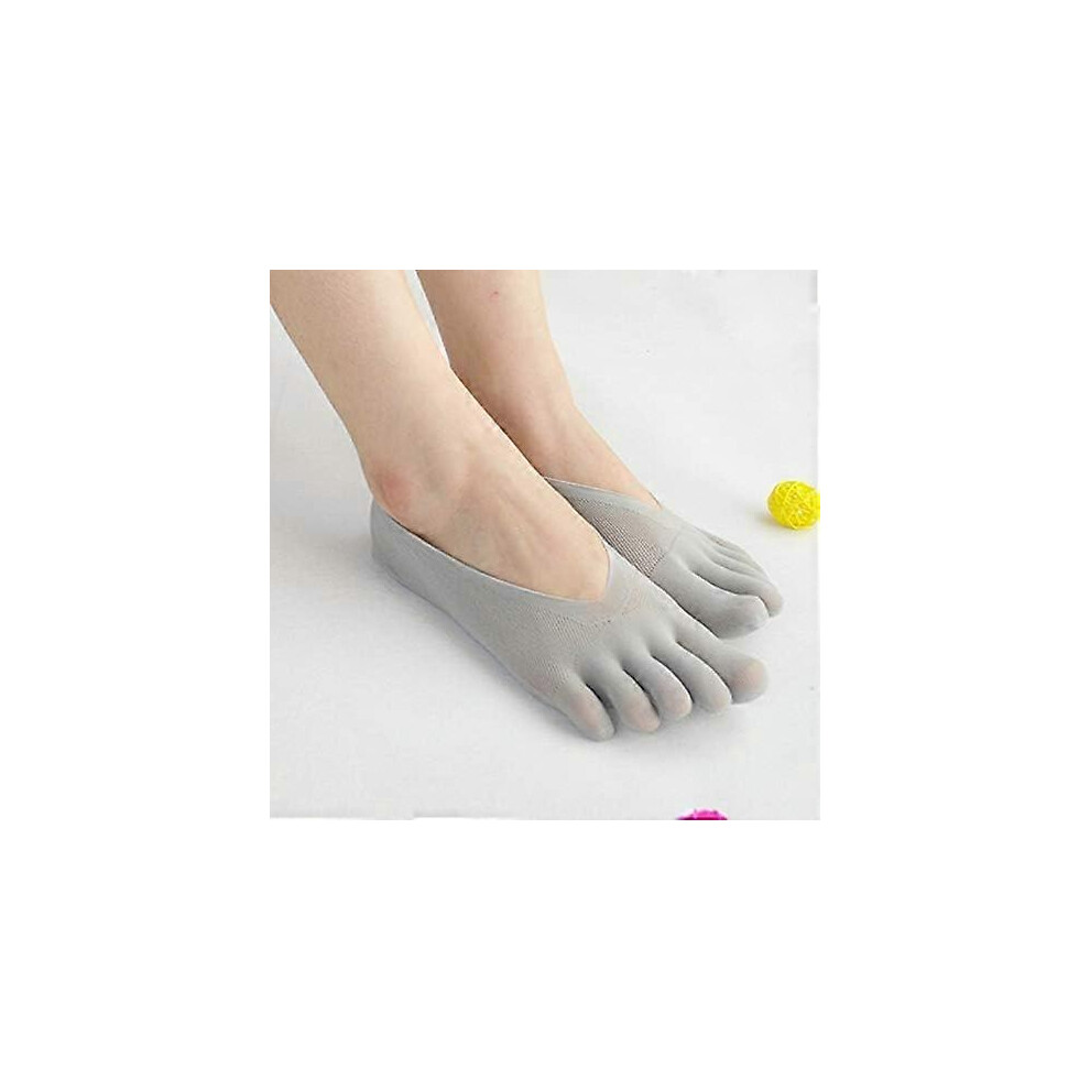 (As show, One size) Orthopedic Compression Socks for Women - Ultra Low Cut Socks with Gel Tongue - Breathable