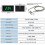 LED Meter with Sensor Temperature Sensor Soldering Bundle Kit Adiustable Function Compatible Pt100 5