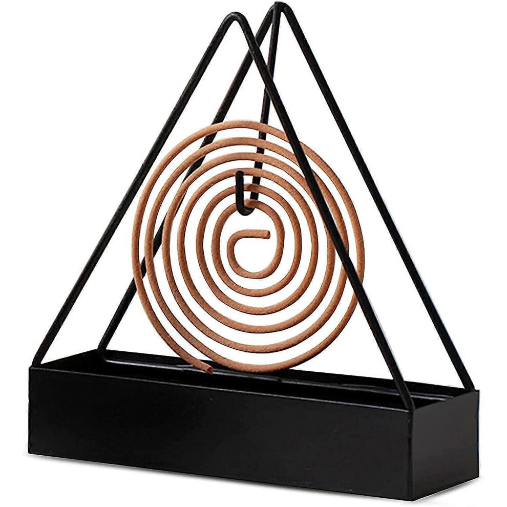 (As show, One size) Mosquito Coil Holder, Mosquito Repellent Spiral Door, Iron Mosquito Coil Frame, Household Incense Holder for Home Outdoor Patio