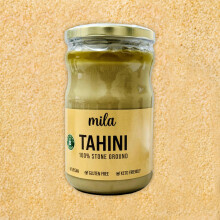 Saras Tahini Stone Ground - 600g | Pure & Natural Sesame Paste – Rich in Protein & Healthy Fats – Ideal for Hummus, Dressings & Baking
