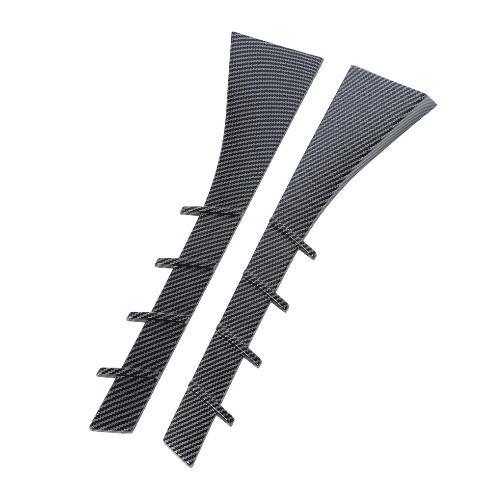 Pair Of Rear Window Side Spoiler Decorative Tail Window Side Wing Cover Trim For 3 Series G21 Wagon 2019-2024 Carbon Fiber Style 4401313249739