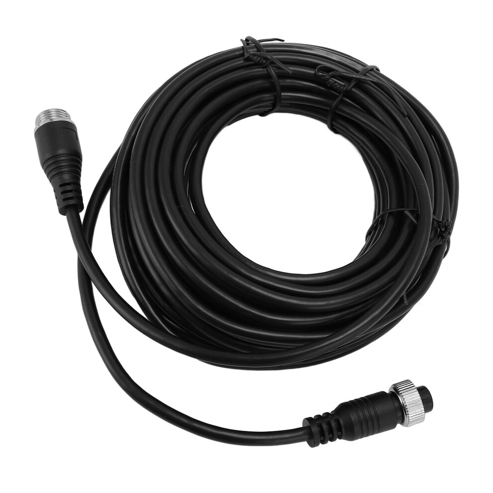 4Pin Backup Camera Extension Cable Stable Signal Clear Image Output Dash Cam Rear View Reverse Camera Extension Cord For Truck Trailer Bus 9471313251136