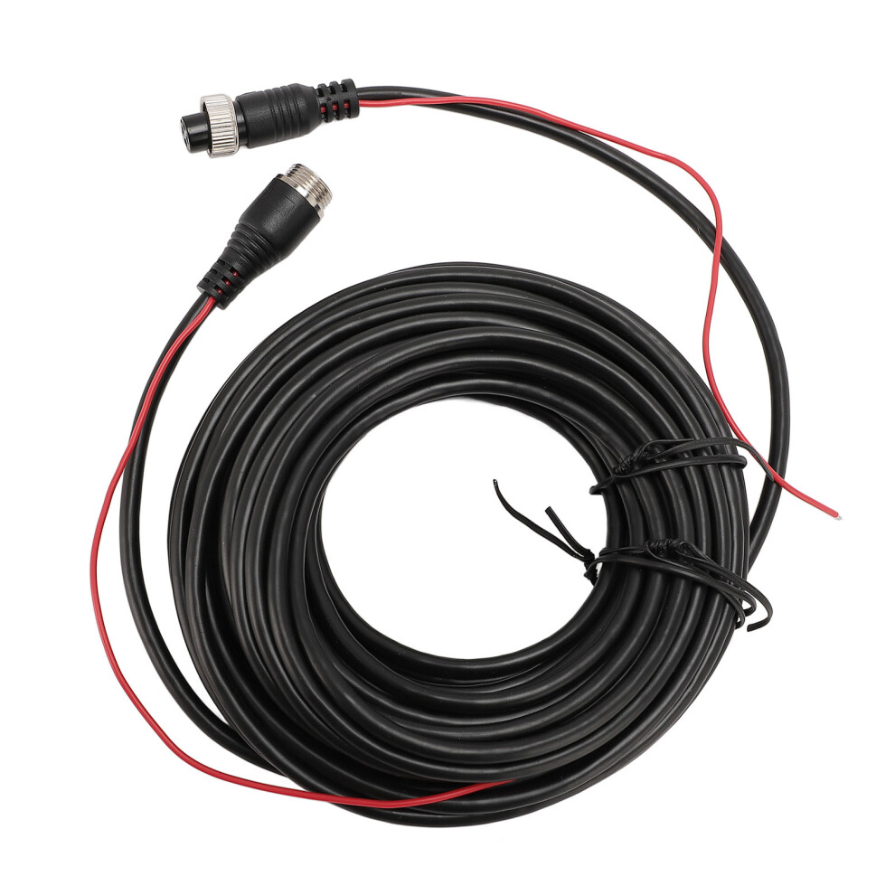 4 Pin Backup Camera Extension Cable With Trigger Wire Dash Cam Rearview Camera Extension Cord For Cctv Rear Camera Truck Trailer Rv 15M / 4 4621313251178