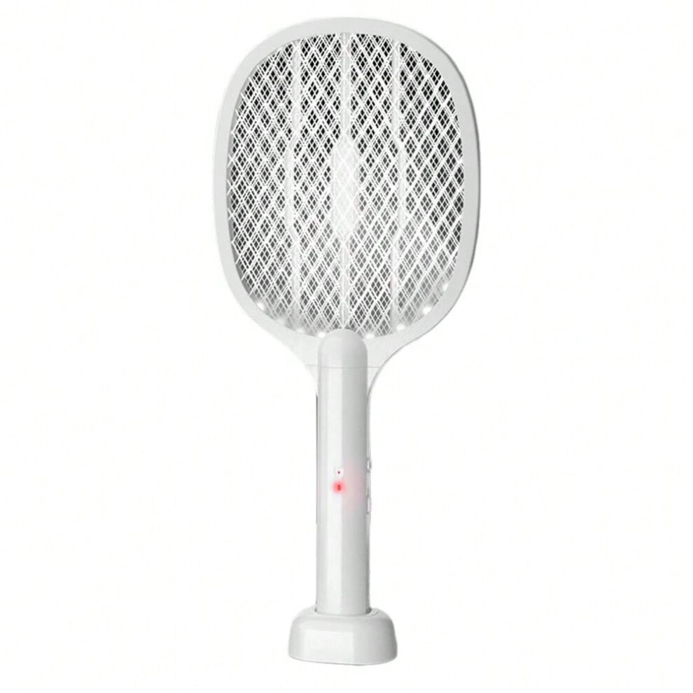 Vehhe (2 In 1) Handheld Electric Fly Swatter 3000V Bug Zapper Racket 2 In 1 Fly Swatter With Usb Rechargeable Mosquito Killer Lamp Pest Control