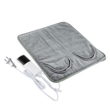 Elektrischer Fußwärmer mit Fernbedienung, 9 Temperatureinstellungen & 4 Timer, 40x40 cm