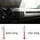 (58x125cm, Black) Blackout Blind Shade with Suction Cups Retractable Windshield Sun Shade 5
