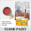 (Coffee)Waterproof Water-Based Epoxys Floor Paint Versatile Rapid Drying Floor Paint for Workshop 4