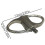 (Silver)Permanent Match Lighter Keychain Outdoor Emergency Fire Starters Waterproof Cigarettes Flints Keyrings 5