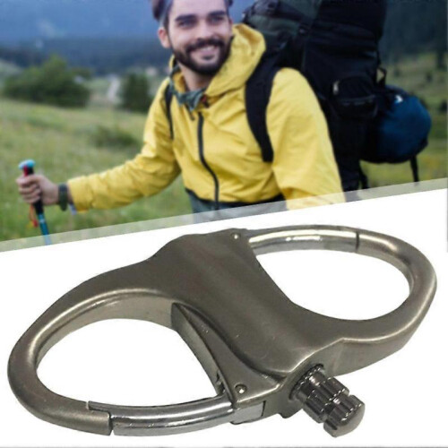 (Silver)Permanent Match Lighter Keychain Outdoor Emergency Fire Starters Waterproof Cigarettes Flints Keyrings 2