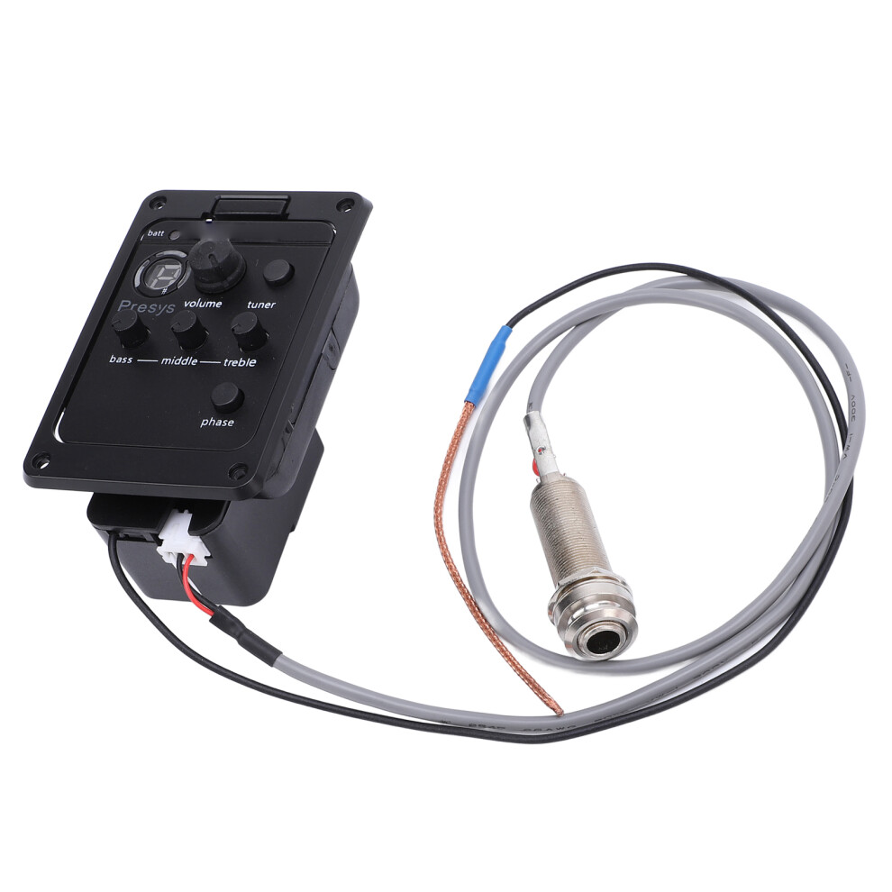 Guitar Preamp Volume Bass Middle Treble Phase Control Build In Tuner Guitar Pickup Eq Equalizer For Presys Psy101 4621313273675