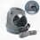 (L, Gray) Escape Proof Cat Harness for Secure and Comfortable Outdoor Adventures 1