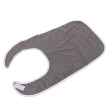 Waschmaschinenfeste Senioren-Ärmelschutzhandschuh mit verstellbarem Haken- und Klettverschluss, grau, langlebig