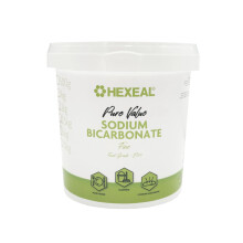 Hexeal Pure Value Sodium Bicarbonate 1kg - 1kg Bucket of Food Grade, Fine Powder, E501