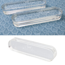 Tailors Clapper Transparent Acrylic Handheld Ironing Clapper Quilting Tool for Sewing Embroidery Fabric Crafts