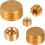 Carbon Steel Pipe Plug Accessories Combination Kit, NPT Male Hexagonal Thread Sleeve Plug for Seali 5