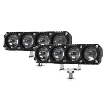 Motorrad-LED-Spotlights 24 LEDs, 180W, IP68, 15x10x7cm