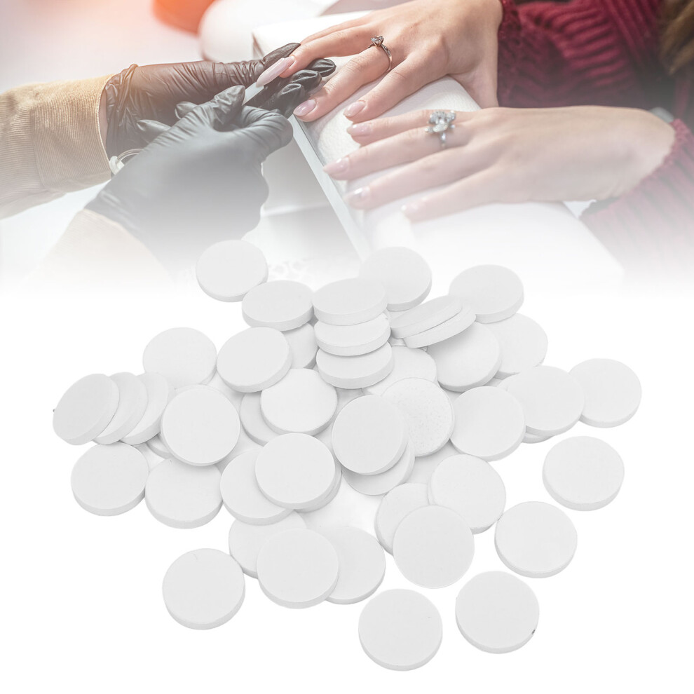 50pcs Nail Buffing Disc 25mm Nail Drill Grinding Pads Professional Polishing Files Pads for Manicure