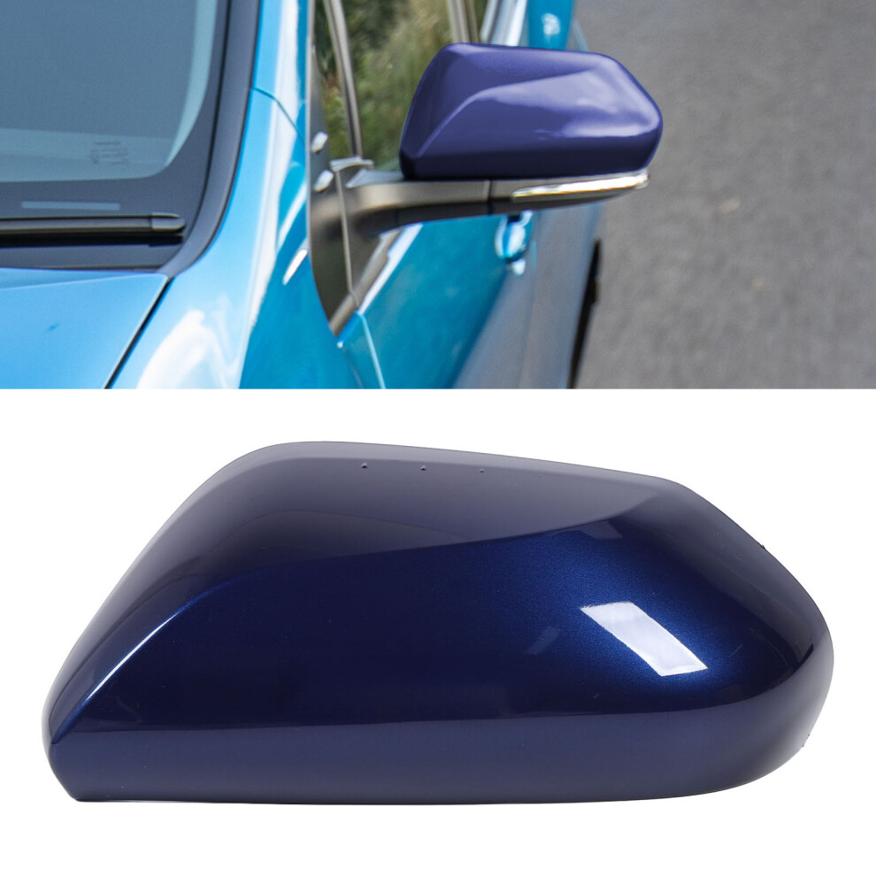 Door Mirror Cap High Strength Material Exterior Rear View Mirror Cap Decoration Accessories Left (87945-47060) Blue 8761313286803