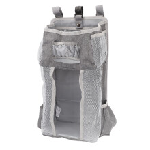 Hanging Baby Diaper Organizer Baby Crib Hanging Storage Bag Detachable Baby Hanging Diaper Stacker for Baby Crib
