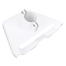 39 mm Kunststoffrohradapter für V3-Satellitenschüssel, Weiß, stabiler Halter