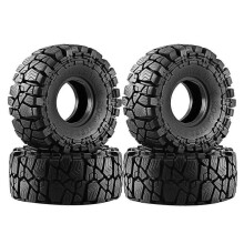 4Pcs 1.9 Inch Climbing Tires Wheels for 1/10 RC Model Car Crawler Retrofit Accessories SCX10 TRX4