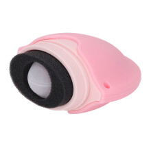 Nachfüllbarer rosa Sonnenschutz-Applikator für Kinder & Erwachsene, 11,5 x 9 cm