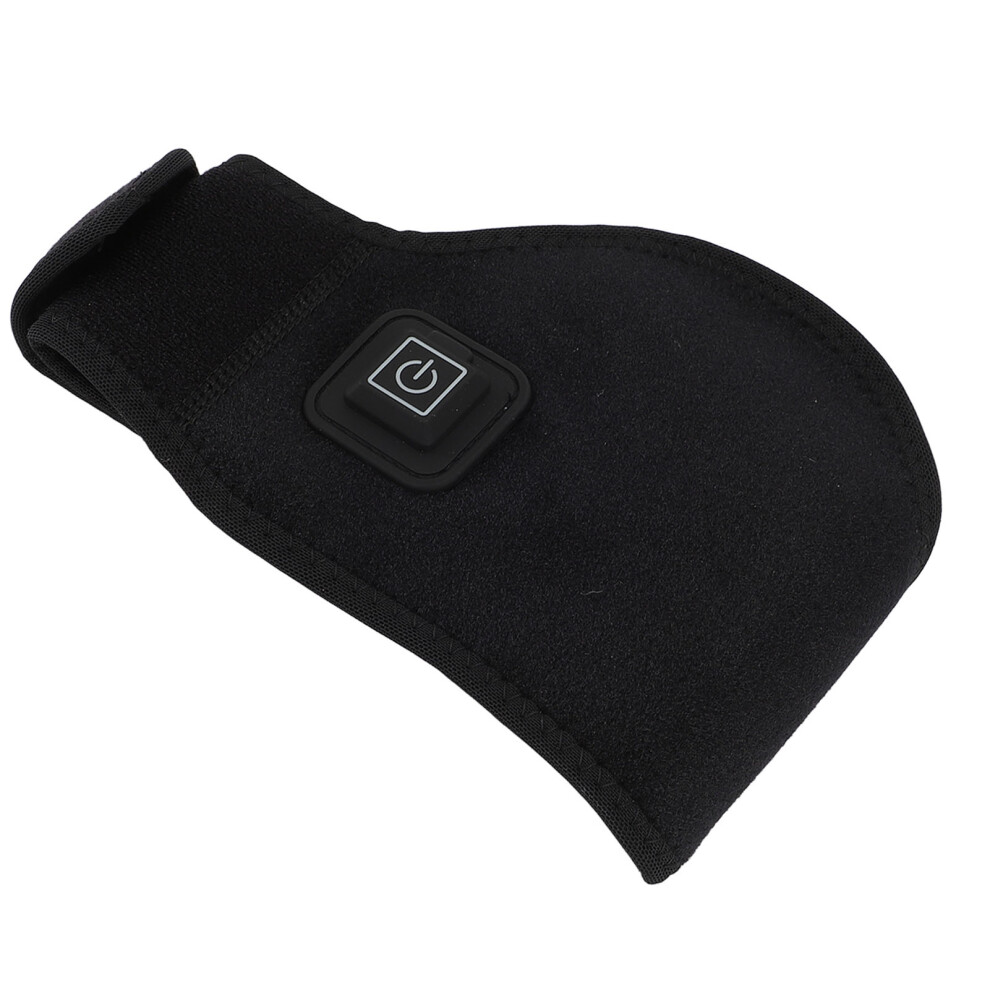 USB Neck Heating Pad 3 Levels Temperature Hook Loop Fastener Adjustable Velvet Lining Heated Neck Brace Cervical Collar Warmer