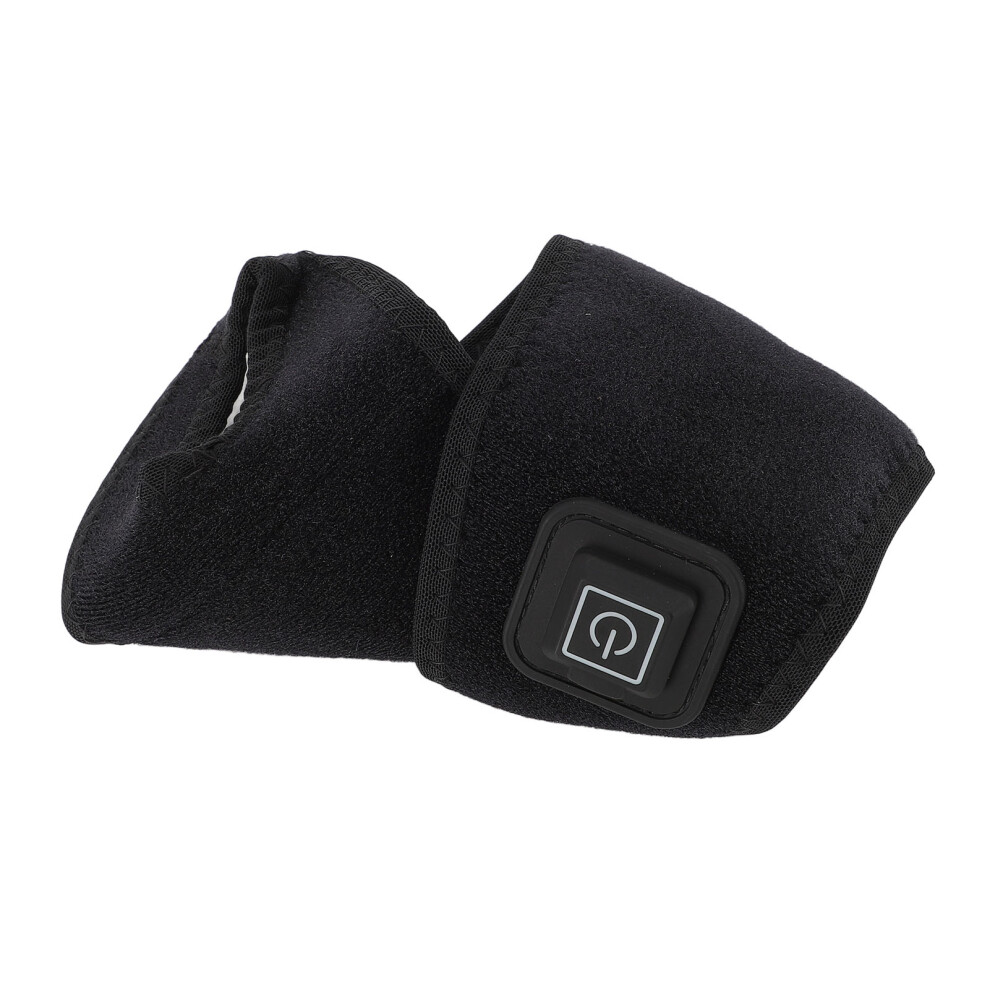 Heated Wrist Brace USB 3 Temperature Control Hook and Loop Wrist Heating Pad Wrap for Elbows Hand Ankles