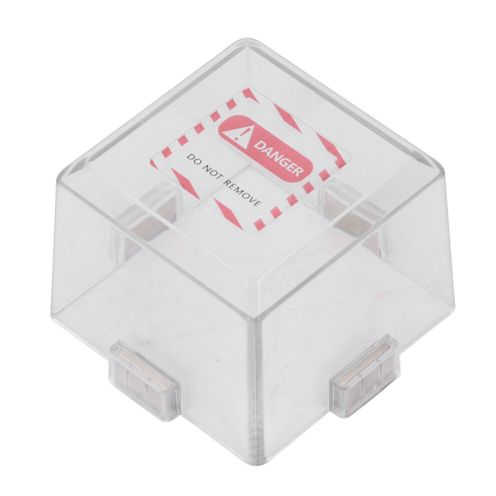 Emergency Stop Protective Cover Pc Magnetic Insulated Flame Retardant Power Push Button Switch Cover 7891313295817