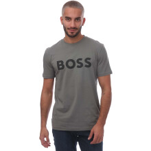 Hugo Boss Mens Thinking 1 Cotton Jersey T-Shirt