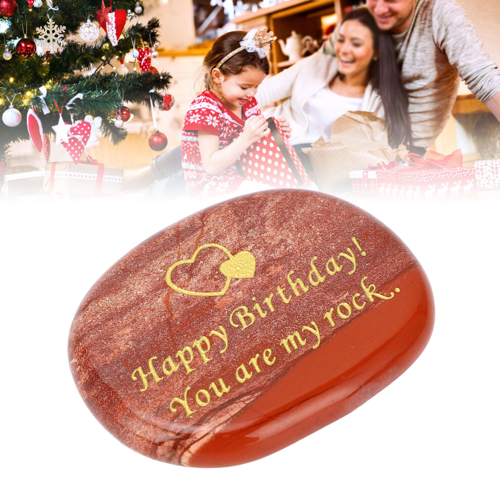 Birthday Anniversary Stone Gold Words Elaborate Sculpture Birthday Inspirational Rock Redstone-image-OPC-PHQ7KJC-NEW