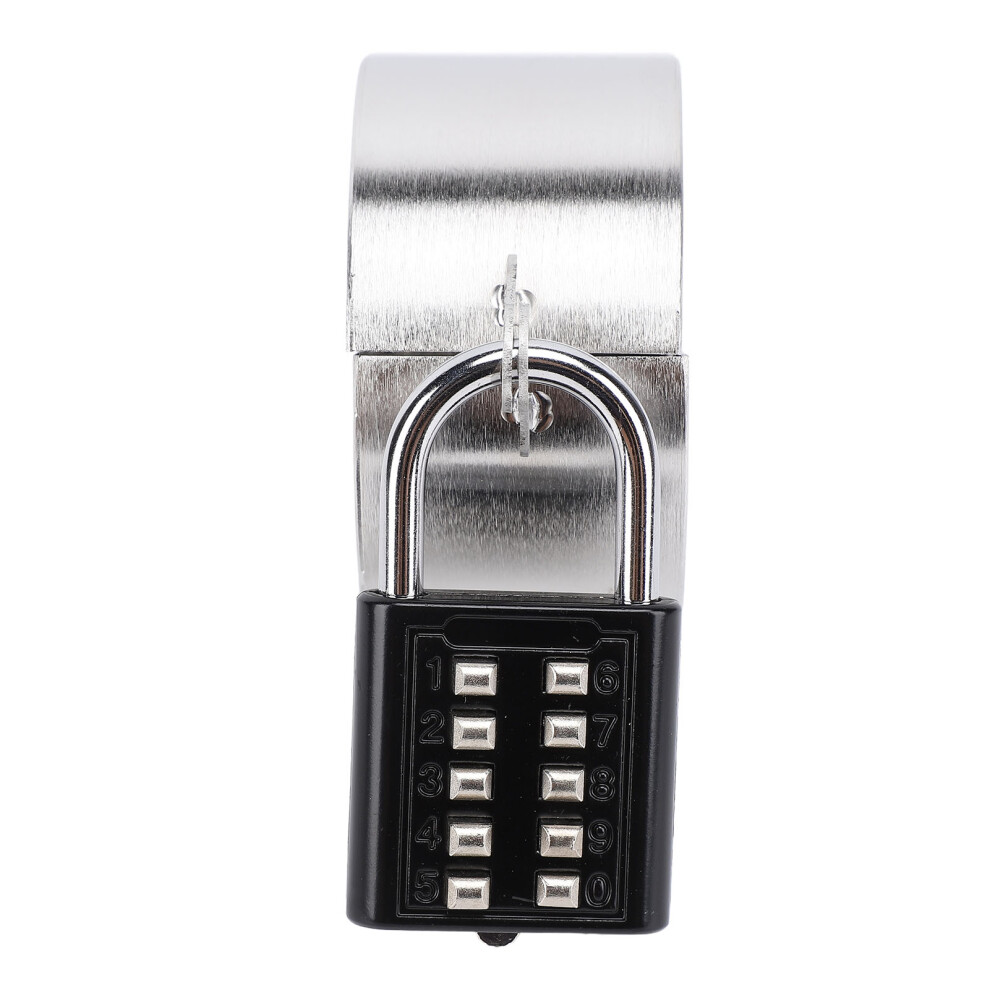 Outdoor Faucet Lock Stainless Steel Prevent Water Theft Water Spigot Lock with Combination Lock for Home Garden