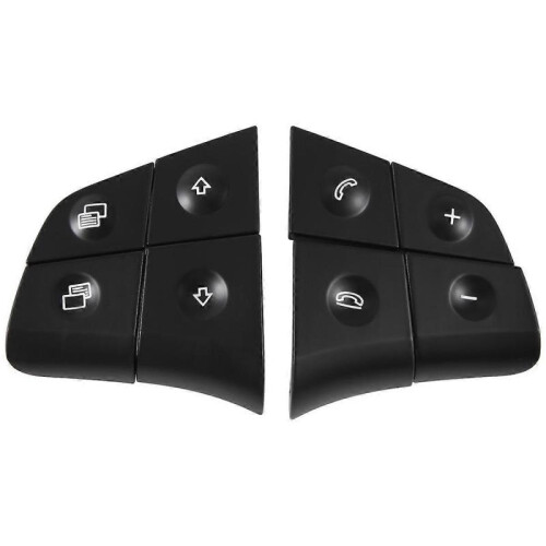 Black 4 Keys Steering Wheel Button Multi-Function Switch Button Switch Button for - ML B R 1