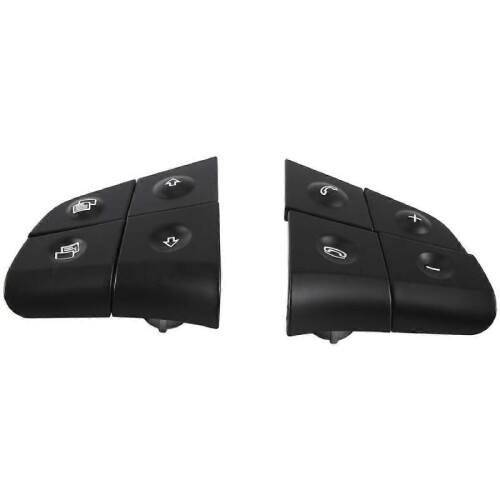 Black 4 Keys Steering Wheel Button Multi-Function Switch Button Switch Button for - ML B R 2