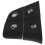 Black 4 Keys Steering Wheel Button Multi-Function Switch Button Switch Button for - ML B R 4