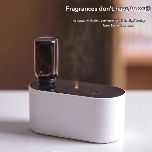 Waterless Diffuser for Essential Oil Nebulizer,Mini Scent Air Machine, Aromatherapy Atomizing Diffu 2