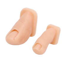 Silikon-Zehen-Nagelkunst-Übungsmodell – Gravierte Finger für Profis & Enthusiasten