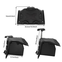 Tablet Holder for RZR XP 1000/Turbo/RZR Trail, Sporty Electronic Device Mount with Storage Box Phon