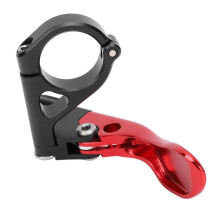 Aluminiumlegierung Mountainbike Dropper-Hebel Rot für Sattelstützeneinstellung