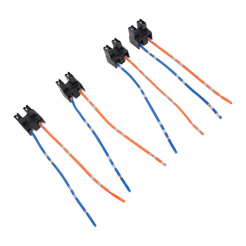 4Pcs H7 Headlight Socket Wiring Harness Dc12 To 24V Female Connector Wire Harness For H7 Female Head Halogen Bulb 4371313301211