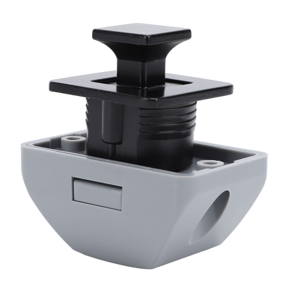 Rv Push Cabinet Lock Metal Push Button Keyless Cupboard Drawer Compartment Latch Lock Catch For Caravan Yacht Boat Campervan Black 9341313301202