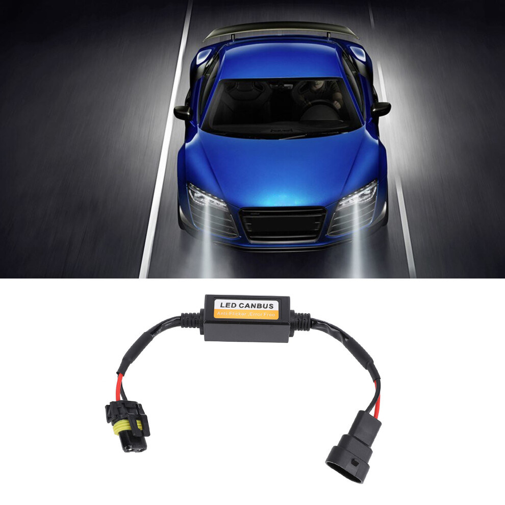 2Pcs Car Led Head Canbus Decoder Anti Flickering Harness Led Warning Error Fault Resistor For 9005 9006 9012 Light 7601313302954