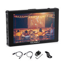FEELWORLD F7 PLUS 7 Inch DSLR Camera Field Monitor Video Monitor Touch Control Panel 4K HDMI Input Output 1200nits Brightness HDR MOnitorin