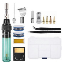 3 in 1 Professional Gas Soldering Iron Butane Gas Welding Soldering Welding Pen for Light Welding R