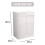 BELOFAY Bathroom Vanity Unit with Basin 5