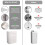 BELOFAY Bathroom Vanity Unit with Basin 8