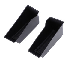 1 Pair Door Side Storage Box Partition Design Door Handle Armrest Insert Box Storage Organizer with Anti Slip Pads for Tacoma 2024