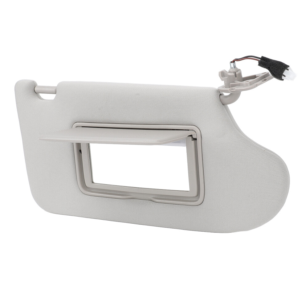 Sun Visor Replacement With Mirror And Makeup Stylish Effective Sun Shielding Visor Board For Altima 2013 To 2018 Right Passenger Light/Grey 3011313315009
