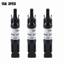 (3pcs-15A) 3pcs 10A 15A 20A 30A Solar Panel Diode Connector Photovoltaic PV Compatible With MC4 MC4 Connector
