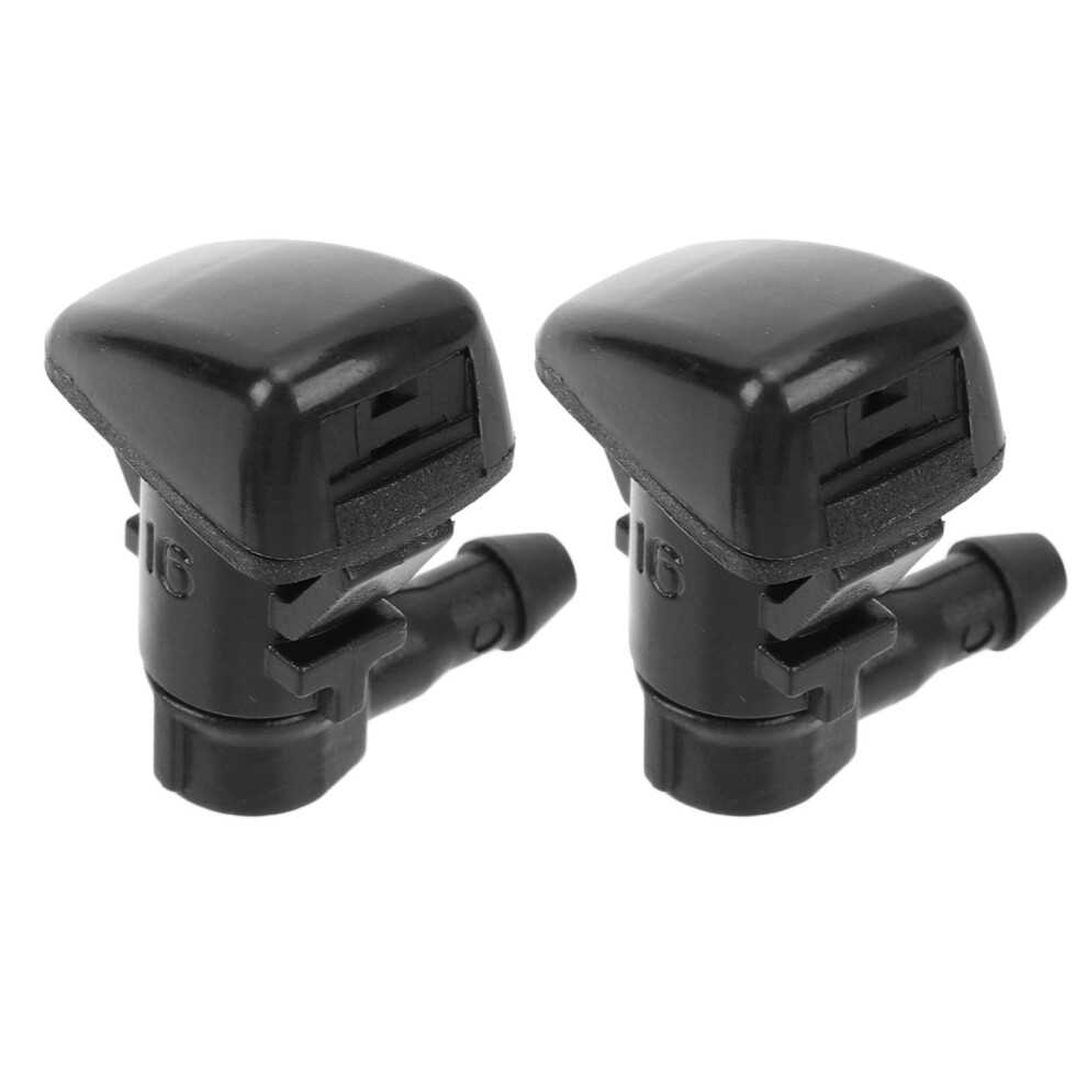 Pair Of Windshield Washer Nozzle Improve Vision Enhance Driving Safety Be8z 17603 A For Fiesta 2011Â2019 3241313315949